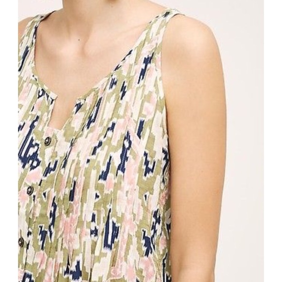 Maeve Saona Boho Swing Tank by Anthro Size 0 EUC - Picture 2 of 5